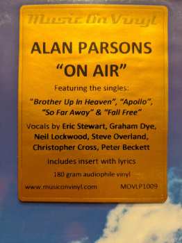 LP Alan Parsons: On Air 130518