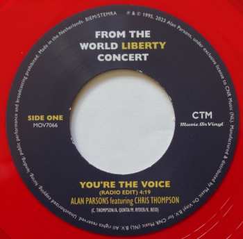 SP Alan Parsons: You're The Voice (From The World Liberty Concert®) NUM | LTD | CLR 451772