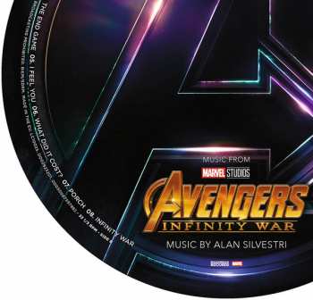LP Alan Silvestri: Avengers: Infinity War (Original Motion Picture Soundtrack)  PIC 416298