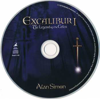 CD Alan Simon: Excalibur I (The Legend Of The Celts) 98490