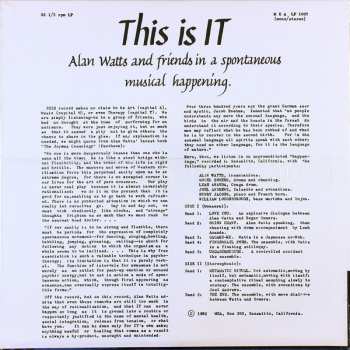 LP Alan Watts: This Is IT 64658