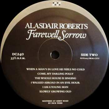 LP Alasdair Roberts: Farewell Sorrow 455420