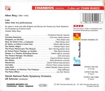 3CD Alban Berg: Lulu