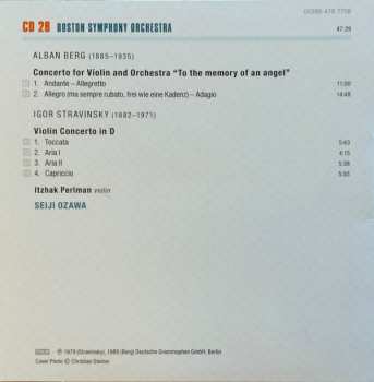 CD Alban Berg: Violinkonzerte = Violin Concertos 422587