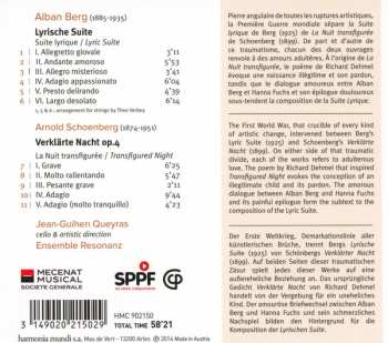CD Alban Berg: Lyrische Suite / Verklärte Nacht 120189