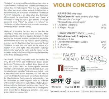CD Alban Berg: Violin Concertos 102233