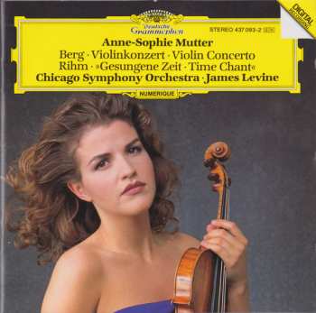 CD Alban Berg: Violinkonzert · Violin Concerto / »Gesungene Zeit · Time Chant« 44784