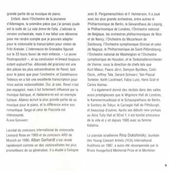 CD Manuel de Falla: Music For Cello And Piano