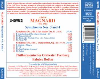 CD Alberic Magnard: Symphonies Nos. 3 And 4 292600