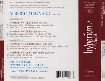 2CD Alberic Magnard: The Four Symphonies 280662