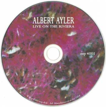 CD Albert Ayler Quintet: Live On The Riviera 343604