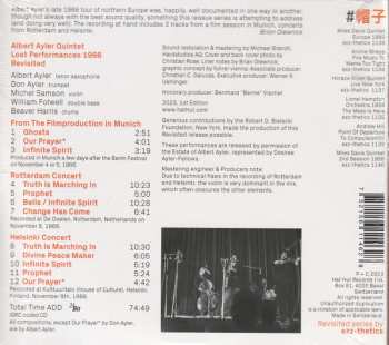 CD Albert Ayler Quintet: Lost Performances 1966 Revisited 409256