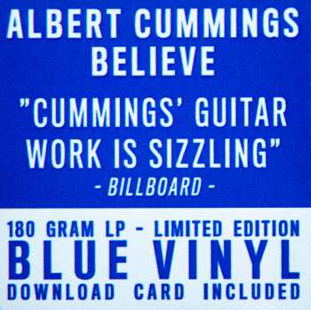 LP Albert Cummings: Believe LTD | CLR 450350