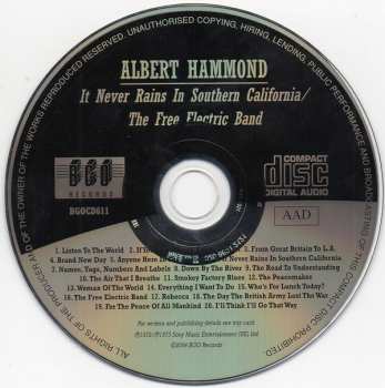 CD Albert Hammond: It Never Rains In Southern California / The Free Electric Band 394083