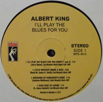 LP Albert King: I'll Play The Blues For You 315629