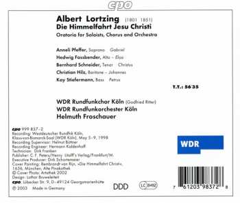 CD Albert Lortzing: Die Himmelfahrt Jesu Christi 123635