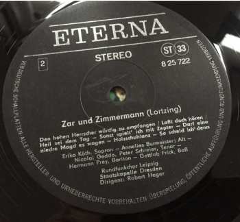 LP Albert Lortzing: Zar Und Zimmermann 366333