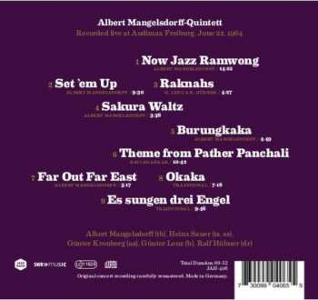 CD Albert Mangelsdorff Quintet: Audimax Freiburg June 22, 1964 186659