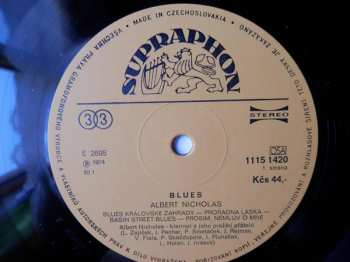 LP Albert Nicholas: Poslední Blues 392656