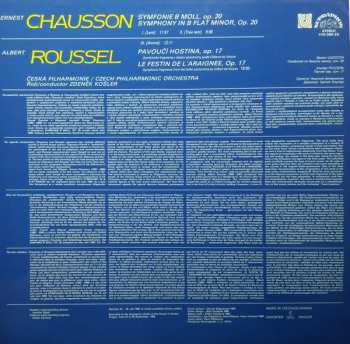 LP Albert Roussel: Le Festin De L’araignee / Symphonie 278927