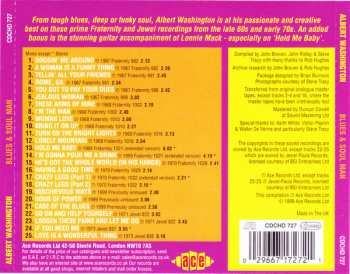 CD Albert Washington: Blues & Soul Man 237368