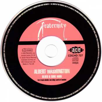 CD Albert Washington: Blues & Soul Man 237368