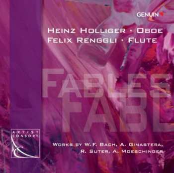 Album Alberto Ginastera: Heinz Holliger & Felix Renggli - Duette Für Oboe & Flöte