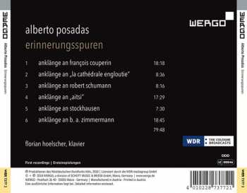 CD Alberto Posadas: Erinnerungsspuren 320622