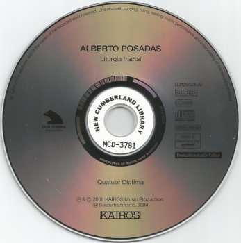 CD Alberto Posadas: Liturgia Fractal 318180