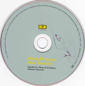 CD Albrecht Mayer: New Seasons - Händel For Oboe & Orchestra 299914