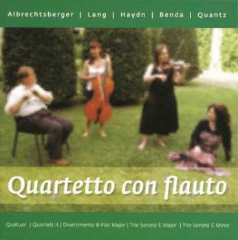 Album Quartetto Con Flauto: Albrechtsberger, Lang, Haydn, Benda,