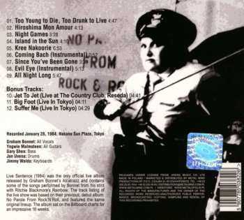 CD Alcatrazz: Live Sentence - No Parole From Rock 'n' Roll DIGI 21555