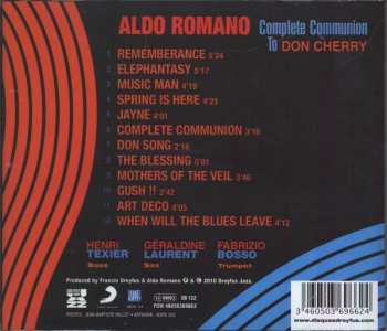 CD Aldo Romano: Complete Communion To Don Cherry 345204