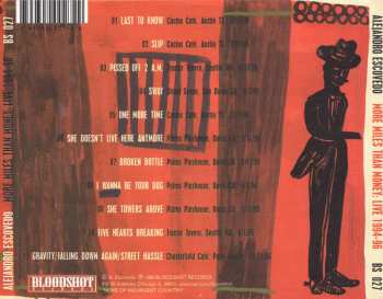 CD Alejandro Escovedo: More Miles Than Money: Live 1994-96 485625