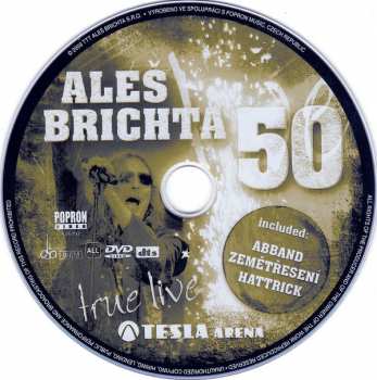 DVD Aleš Brichta: 50 - Tesla Arena True Live 617