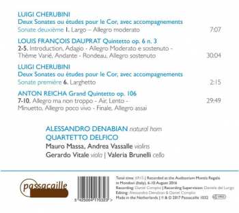 CD Alessandro Denabian: Paris 1804: Music For Horn & Strings 292386