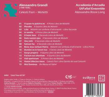 CD Alessandro Grandi: Celesti Fiori - Motetti 331419
