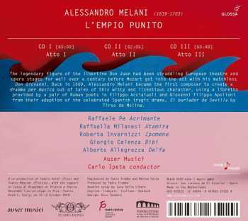 3CD Alessandro Melani: L'Empio Punito (Rome, 1669) 193222