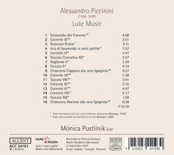 CD Alessandro Piccinini: Lute Music 117732