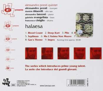 CD Alessandro Presti Quintet: Halaesa 475647