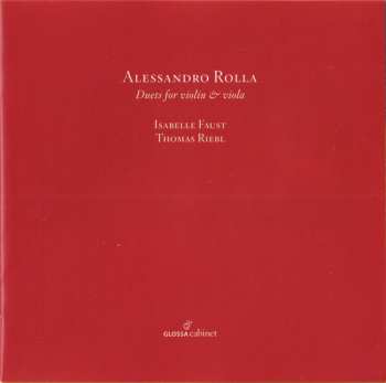 CD Alessandro Rolla: Duets For Violin & Viola 116145