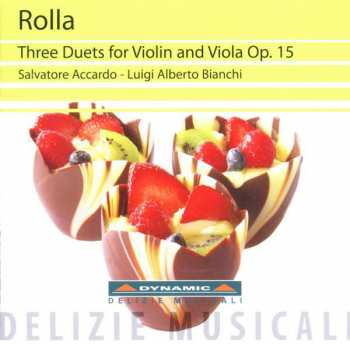 Alessandro Rolla: Duette Op.15 Nr.1-3 Für Violine & Viola
