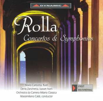 Album Alessandro Rolla: Sinfonia D-dur