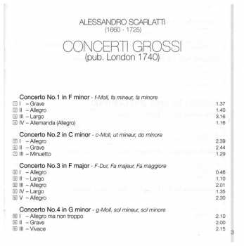 SACD Alessandro Scarlatti: Concerti Grossi (Pub. London 1740) - Cello Sonatas 112583