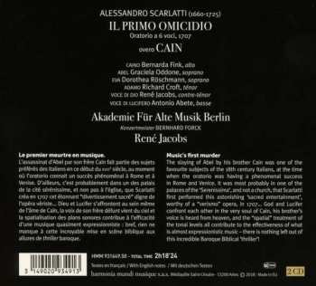 2CD Alessandro Scarlatti: Il Primo Omicidio 108945