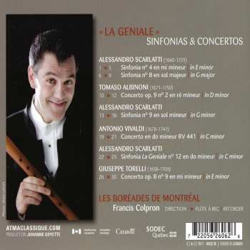 CD Alessandro Scarlatti: La Geniale: Sinfonias et Concertos 327818