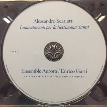 2CD Alessandro Scarlatti: Lamentazioni Per La Settimana Santa 344560