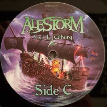 2LP/DVD Alestorm: Live In Tilburg LTD