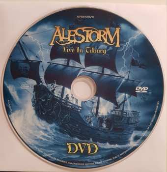 2LP/DVD Alestorm: Live In Tilburg LTD