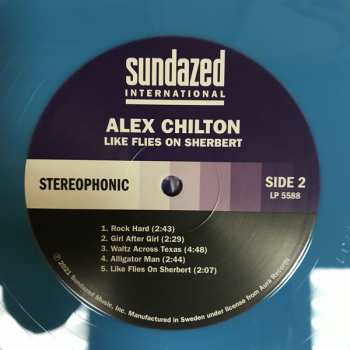 LP Alex Chilton: Like Flies On Sherbert CLR 58115